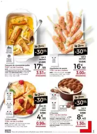 Catalogue Thiriet page 5: Mini crêpes €4,99, Tiramisu €8,40