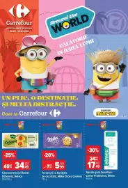 Catalog Carrefour Pagină 1: Carrefour OFERTĂ VALABILĂ ÎN PERIOADA 30.09-13.10.2026 Around the WORLD CĂLĂTORIE IN JURUL LUMII
