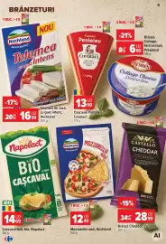 Catalog Carrefour Pagină 8: BRÂNZETURI 1 BUC. =1X Hochland Bucuria gustului! NOU Telemea -17% en gust Intens Suger de de