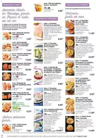 Catalogue Thiriet page 10: 8 Coquilles aux fruits de mer et colin d'Alaska, sauce nantaise €23,50