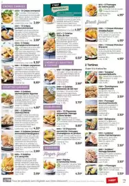Catalogue Thiriet page 15: Bolognaise €3,50, Fromage/saucisse/moutarde €3,50