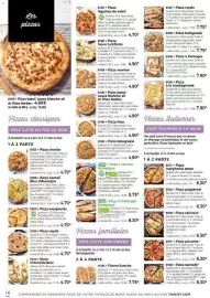 Catalogue Thiriet page 16: Pizza à la montagnarde €7,90, Pizza salsiccia €6,30
