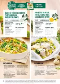 Catalogue Thiriet page 2: Idées Recettes TRIO DE FLEURETTES 82876 GRATIN DE TRIO DE FLEURETTES EN BÉCHAMEL AUX SAVEURS