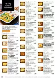Catalogue Thiriet page 20: Gnocchi légumes et sauce au chorizo €3,99, Farfallini au poulet et champignons €3,99