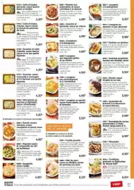 Catalogue Thiriet page 21: Cannelloni à la bolognaise €4,90, Saucisse et poitrine fumées aux lentilles vertes €5,50