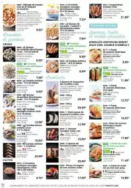 Catalogue Thiriet page 26: 2 Queues de homard canadien crues €25,99, Queues de crevettes cocktail €7,90