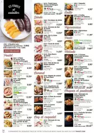 Catalogue Thiriet page 30: 2 Cuisses de pintade fermière de Bretagne €9,95, Canard de Barbarie €6,95