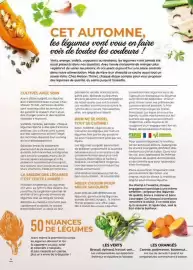 Catalogue Thiriet page 4: CET AUTOMNE, les légumes vont vous en faire voir de toutes les couleurs! Verts, orange, violets