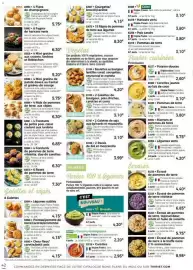 Catalogue Thiriet page 42: 83670 + 15 Râpés de pommes de terre aux légumes €8,30, Panés de blé et mozzarella €3,99