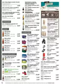 Catalogue Thiriet page 62: Sac à dos isotherme "Ours" €15,50, Kiwi Glacière isotherme €14,99