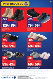 Catalog Carrefour Pagină 24: Ghete fete TEX €89,99