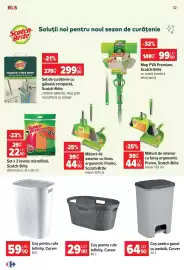 Catalog Carrefour Pagină 32: Curver coș pentru gunoi €64,90, Infinity coș pentru rufe €59,90