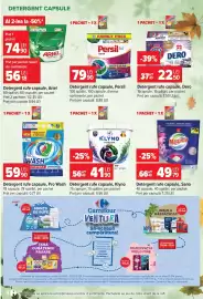 Catalog Carrefour Pagină 4: Klyno detergent rufe capsule €41,90, Pro Wash detergent rufe capsule €59,90