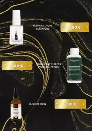 Catalogue Yves Rocher page 5: YVES ROCHER FRANC TOP COAT LAQUE BOTANIQUE LAGUE BOTANIQUE TOP COAT EFFEC GEL EFFECT TOR COAT