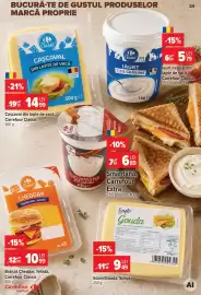 Catalog Carrefour Market Pagină 24: Edam/Gouda, Simpl €9,49, Smântână, Carrefour Extra €6,89