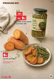 Catalog Carrefour Market Pagină 29: Carrefour Bio fasole verde păstăi €9,59
