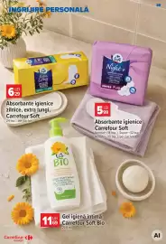 Catalog Carrefour Market Pagină 39: Carrefour Soft Absorbante igienice €5,99
