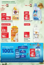 Catalog Carrefour Market Pagină 42: Coccolino balsam de rufe €16,99, Chanteclair balsam de rufe €19,99