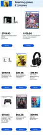 Walmart flyer Page 2: Marvel's Wolverine (PlayStation 5) €89,96, Sony DualSense™ Wireless Controller - Gray Camouflage €94,00