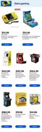 Walmart flyer Page 6: Pop Jumbo: Pokemon- Pikachu (Sitting) €54,96, Arcade1Up NBA JAM Countercade €291,99