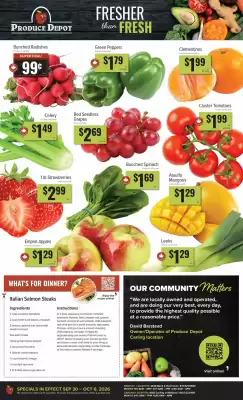 Produce Depot flyer (valid until 8-10)