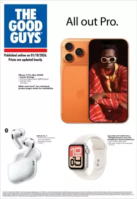 The Good Guys catalogue (valid until 7-10)