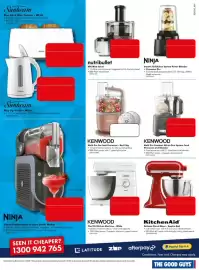The Good Guys catalogue week 40 Page 10: KitchenAid Artisan Stand Mixer - Empire Red