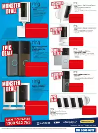 The Good Guys catalogue week 40 Page 7: Ring Indoor Camera - Plug-in Security Camera - White
