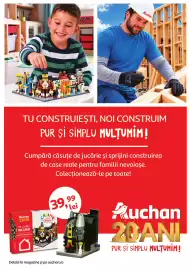 Catalog Auchan Pagină 4: Vârsta: 6+ P-150 00000 Auchan TU CONSTRUIEŞTI, NOI CONSTRUIM PUR Şİ SİMPLU MULȚUMIM! Cumpără căsuţe