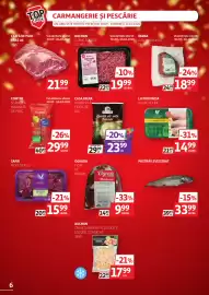 Catalog Auchan Pagină 6: TOP CEAFĂ DE PORC FĂRĂ OS VRAC Deals CARMANGERIE ȘI PESCĂRIE VALABILITATE OFERTĂ: MIERCURI, 30.09 -