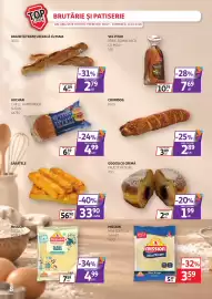 Catalog Auchan Pagină 8: TOP Deals BRUTĂRIE ŞI PATISERIE VALABILITATE OFERTĂ: MIERCURI, 30.09 - DUMINICĂ, 11.10.2026 BAGHETĂ