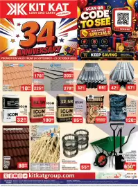 KitKat Cash and Carry catalogue Page 1: ICON Cement €100,00, SAP Timber S5 €10,50