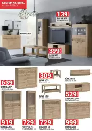 Merkury Market gazetka Strona 24: Szafka RTV N12 Natural €529,00, Komoda N8 Natural €999,00