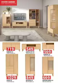 Merkury Market gazetka Strona 28: Szafka RTV S6 Sanden €549,00, Witryna niska S3 Sanden €669,00