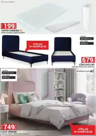 Merkury Market gazetka Strona 40: Łóżko Sirmione bez materaca €749,00, Łóżko Avellino bez materaca €679,00