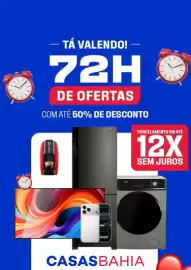 Catálogo Casas Bahia Página 1: Parcelamento em até 12x sem juros