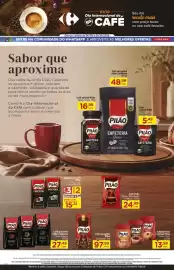 Folheto Carrefour Página 3: Café em grãos Pilão Espresso €97,99, Cápsula de café Pilão €15,32