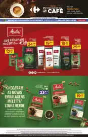 Folheto Carrefour Página 5: Café melitta descafeinado €19,48, Café solúvel granulado melitta tradicional €29,98