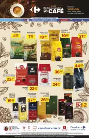 Folheto Carrefour Página 6: Café jaraguá tipos €19,98, Café jaguari especial €21,97