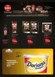 Encarte Bistek Supermercados Página 2: Linguiça seara gourmet €17,97, Margarina dorianna cremosa com sal €7,97