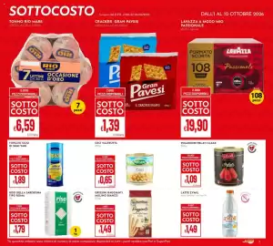 Volantino Pan Pagina 3: Pomodori pelati Casar €1,09, Cracker Gran Pavesi €1,39