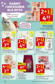 Auchan gazetka Strona 2: Auchan Karma mokra bez zbóż dla kota, w saszetkach €4,33