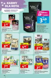 Auchan gazetka Strona 4: Karma mokra dla kota Pan Mięsko €4,99, Karma mokra dla kota Animal Island €7,99