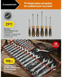 Castorama gazetka Strona 14: Zestaw wkrętaków 6 szt. Magnusson €29,98