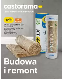 Castorama gazetka Strona 1: Wełna Ekoroll Mpr 44 gr. 15 cm Knauf Insulation €12,98
