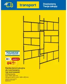 Castorama gazetka Strona 2: Ramka konstrukcyjna do rusztowania typ warszawski 1000x820 mm Polbram Steel Group €64,48