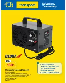 Castorama gazetka Strona 23: Generator ozonu DED6631 Dedra €138,00
