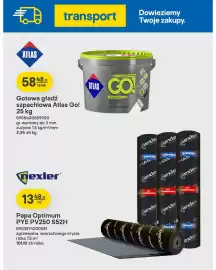 Castorama gazetka Strona 7: Papa Optimum Pye PV250 S52H Nexler €13,48, Gotowa gładź szpachlowa Atlas Go! €58,48