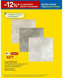 Castorama gazetka Strona 12: Gres Terminal 59,7x59,7 cm €42,98