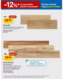 Castorama gazetka Strona 13: Gres Ancon 20x120 cm €79,98, Gres Ilia 18,5x59,8 cm €39,98